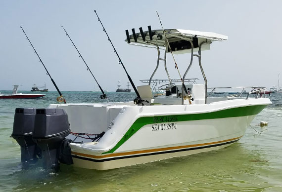 Bottom Fishing or Reef Fishing Punta Cana